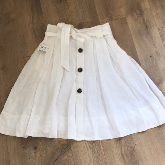 Zara Dresses & Skirts - NWT Zara linen skirt